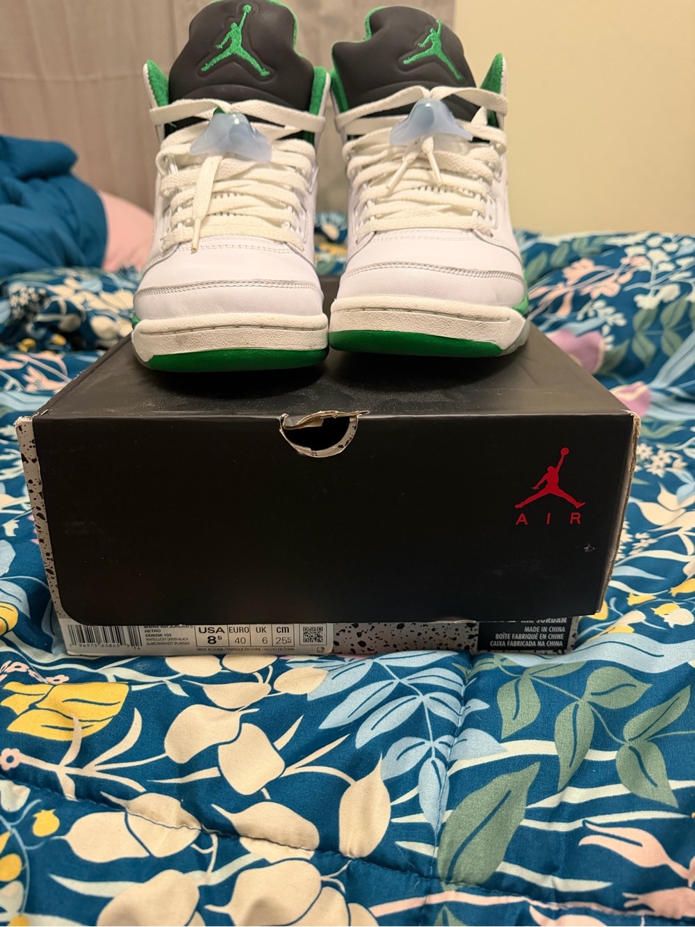 Air Jordan 5 “Lucky Green”